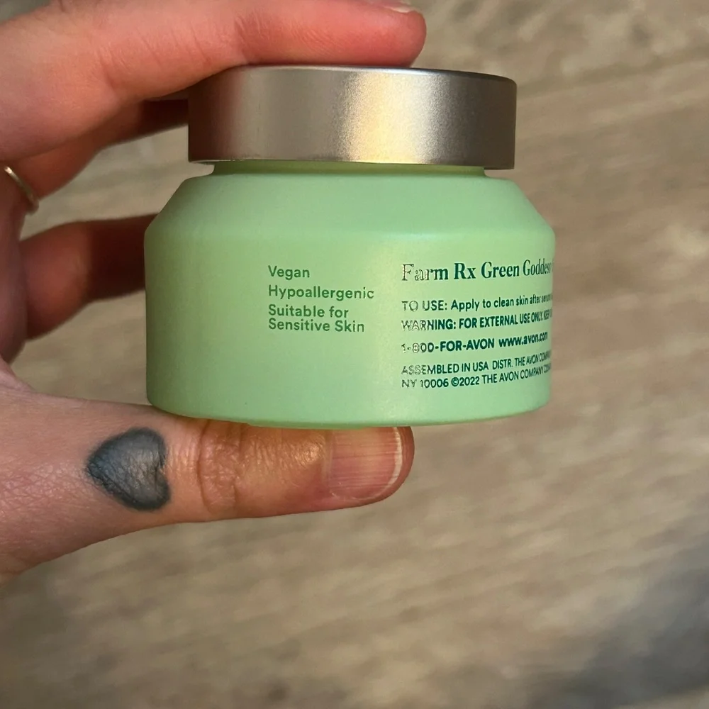 NWOT Avon Farm Rx Green Goddess Cream - Picture 2 of 5